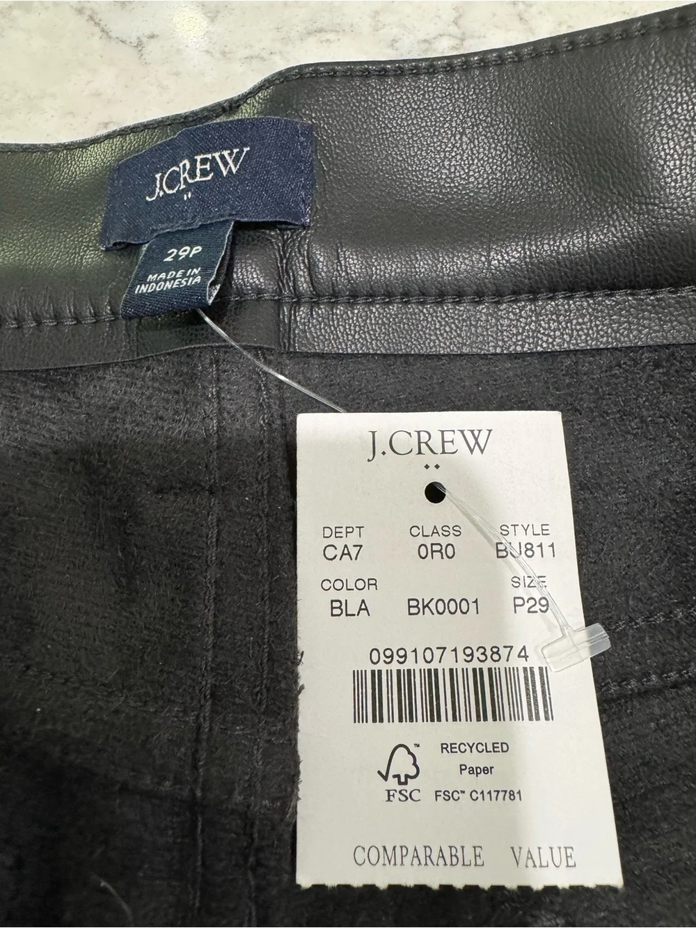 J. Crew crew size